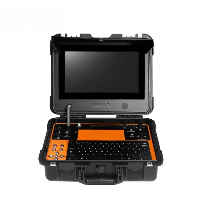 High-definition underwater 100-meter video detector with meter counter function