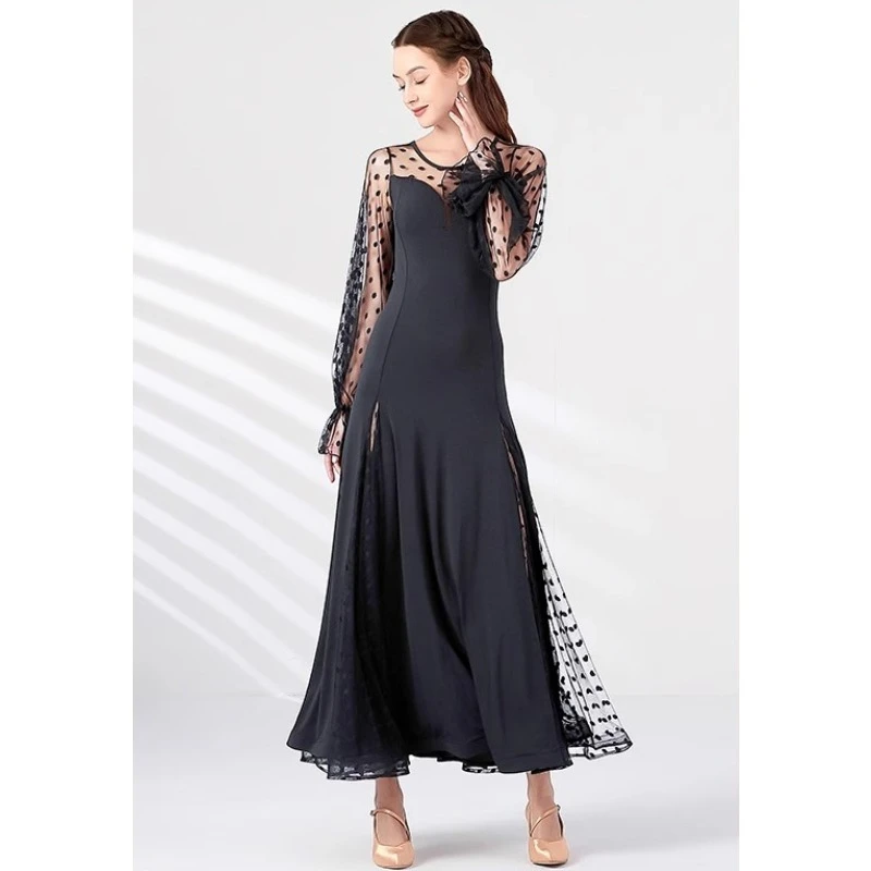 

Customized New Adult Modern Dance Dress MY866 National Standard Dance Dress Waltz Social Ballroom Dress Standard Suit