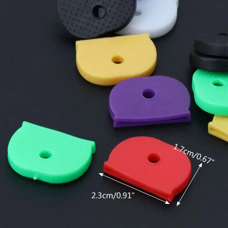 32x cho Chìa Khóa Nhận Dạng Bìa cho Chìa khóa Nắp Thẻ Nhãn Silicone Mã Hóa 8 Các Loại