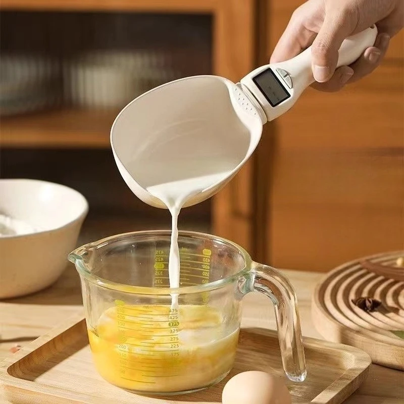 

Cuchara Electrónica para Alimentos Mascotas | Báscula Digital Medidora con Pantalla | Dosificador Perros Gatos | Gramera Cocina