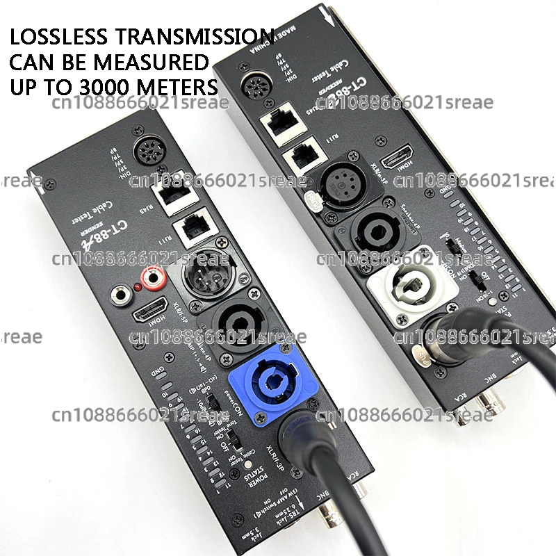 

CT-88 Separate Multi-Function Lines Meter Xlr Signal Line Meters Hdm Line Meter Automatic Audio Side