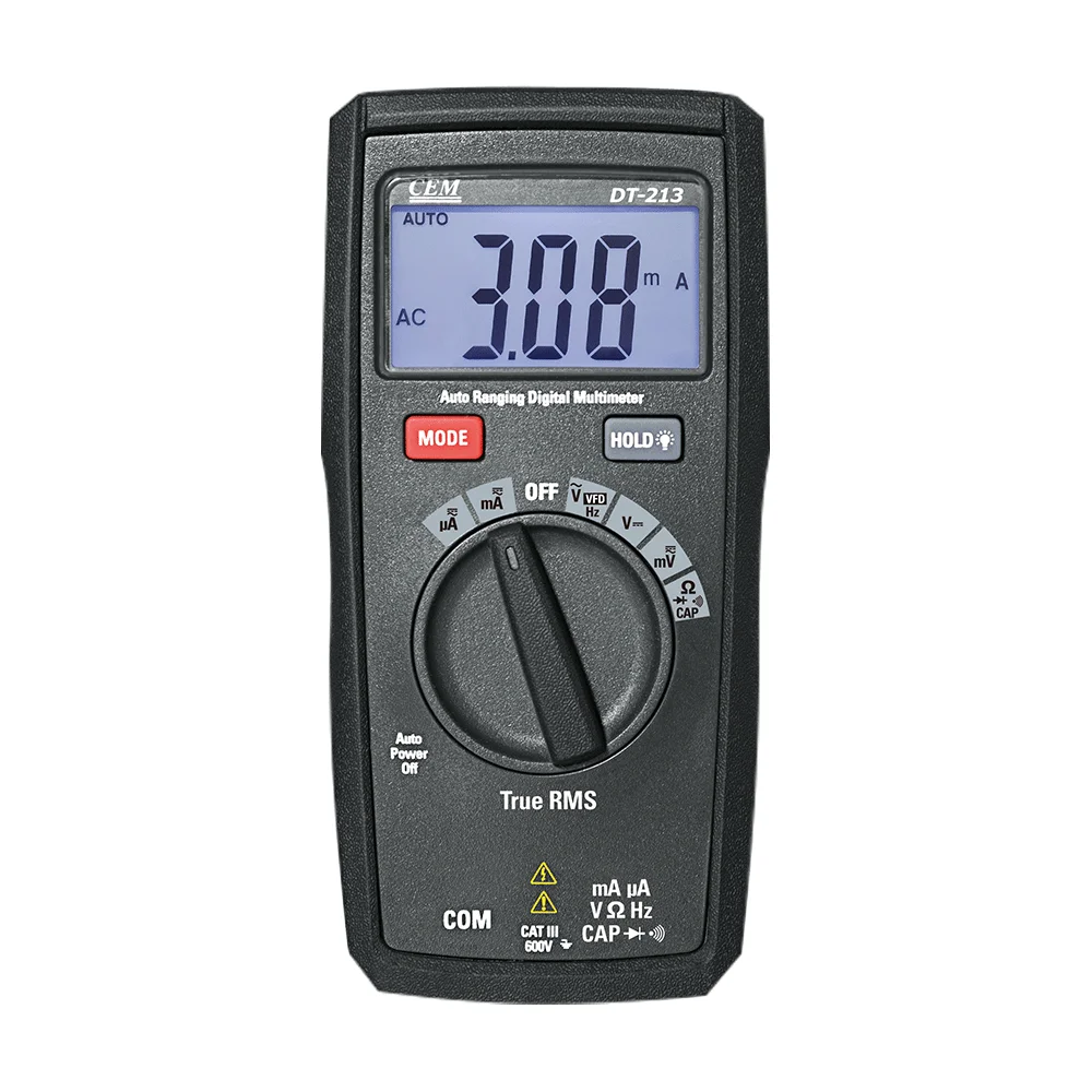 DT-213 Pocket Digital True RMS Multimeter with VFD Technology Price Product