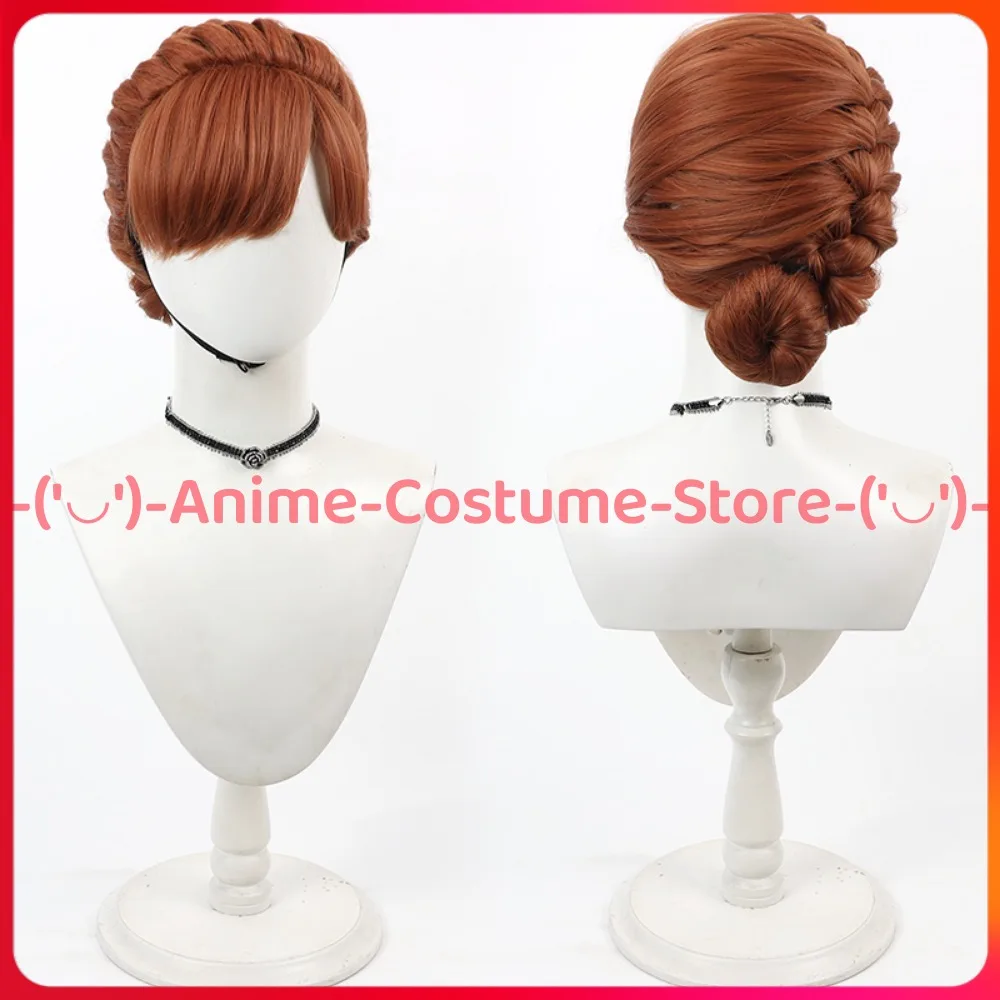

Anna Cosplay Wig Anime Game Character Halloween Carnival Party Costume Wigs Heat Resistant Synthetic Hair