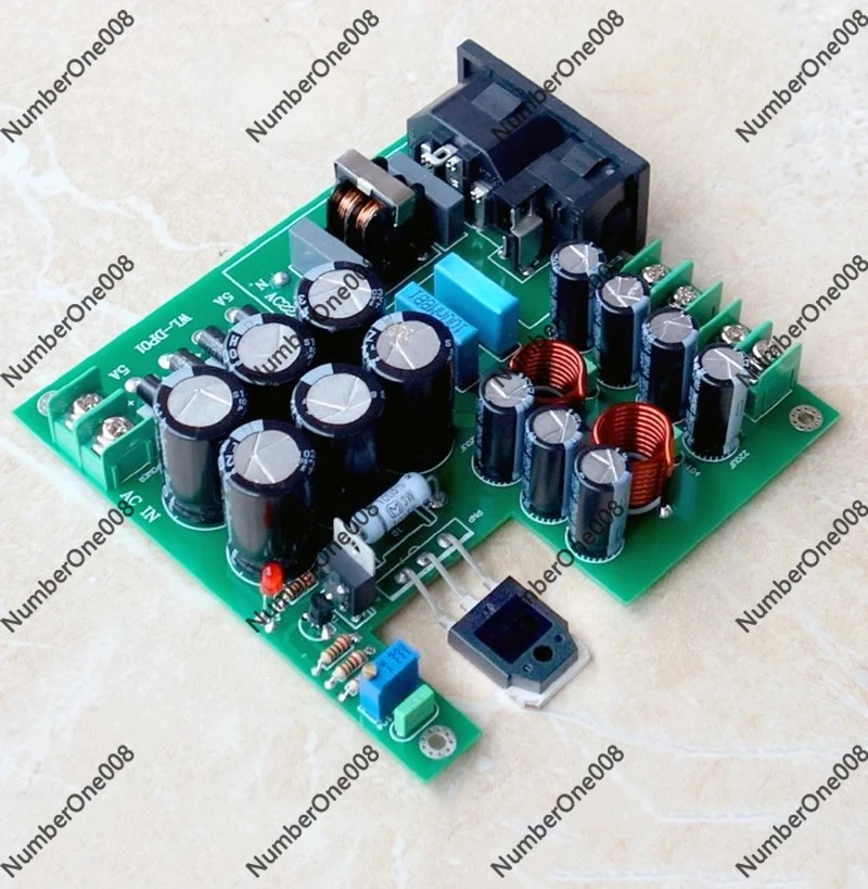 50W HiFi Linear Power Supply, Ultra-Low Noise DC 5V-24V Adjustable LPS PSU for Audio Amplifier, Audiophile Grade Power Adapter