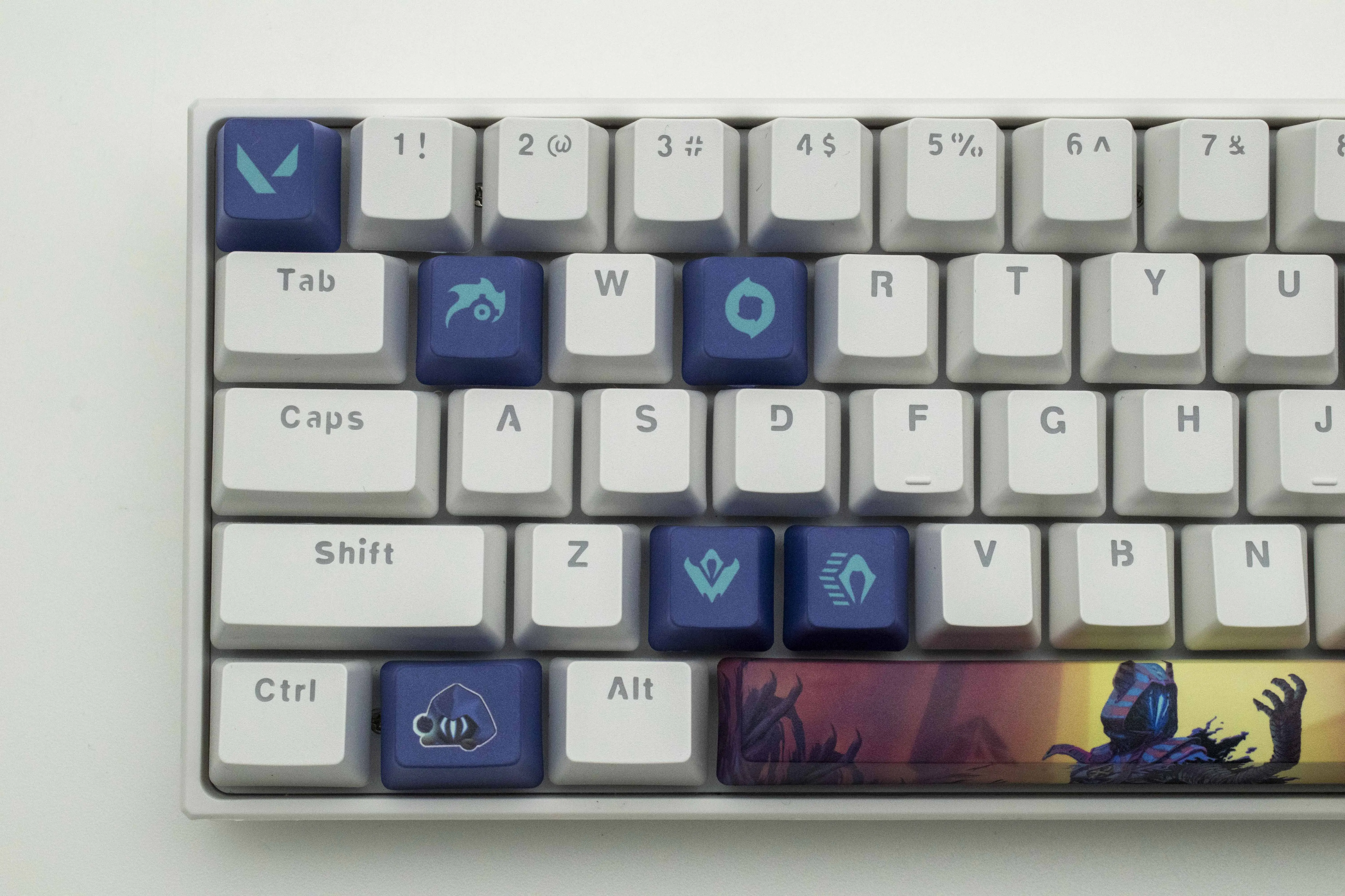 Valorant Keycaps Omen OEM Profile 10Keys PBT Dye Sub Keycaps
