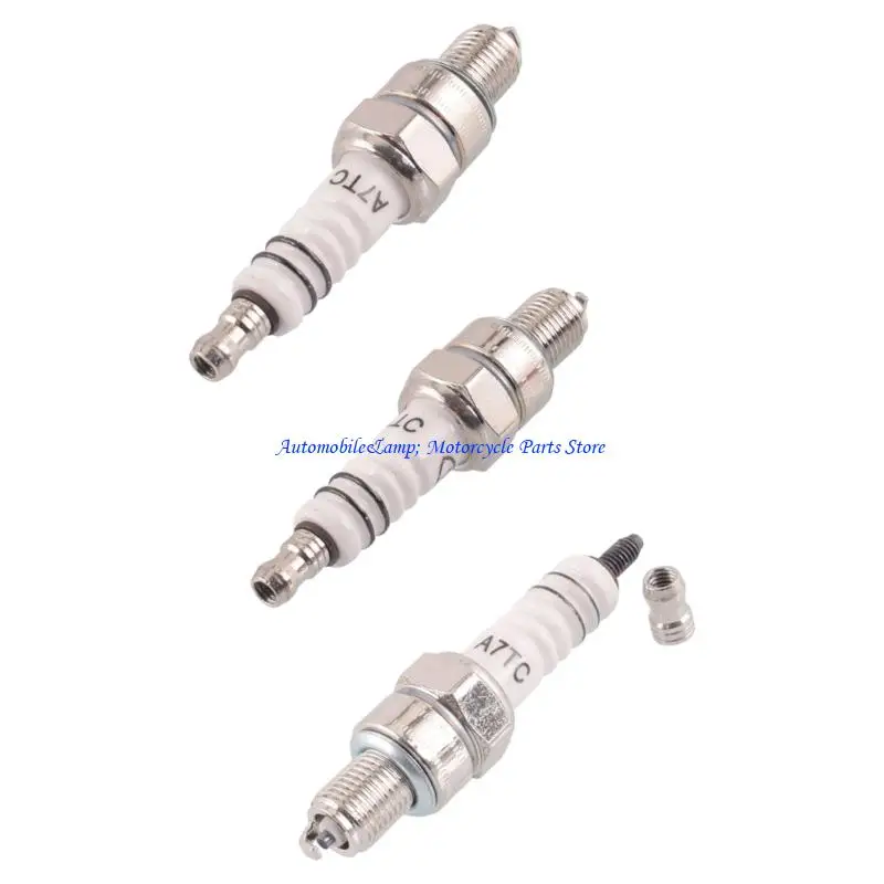 

H7BD Энергоэффективные свечи зажигания для скутеров A7TC Эффективные для плавного запуска двигателя Конструкция с высокой для