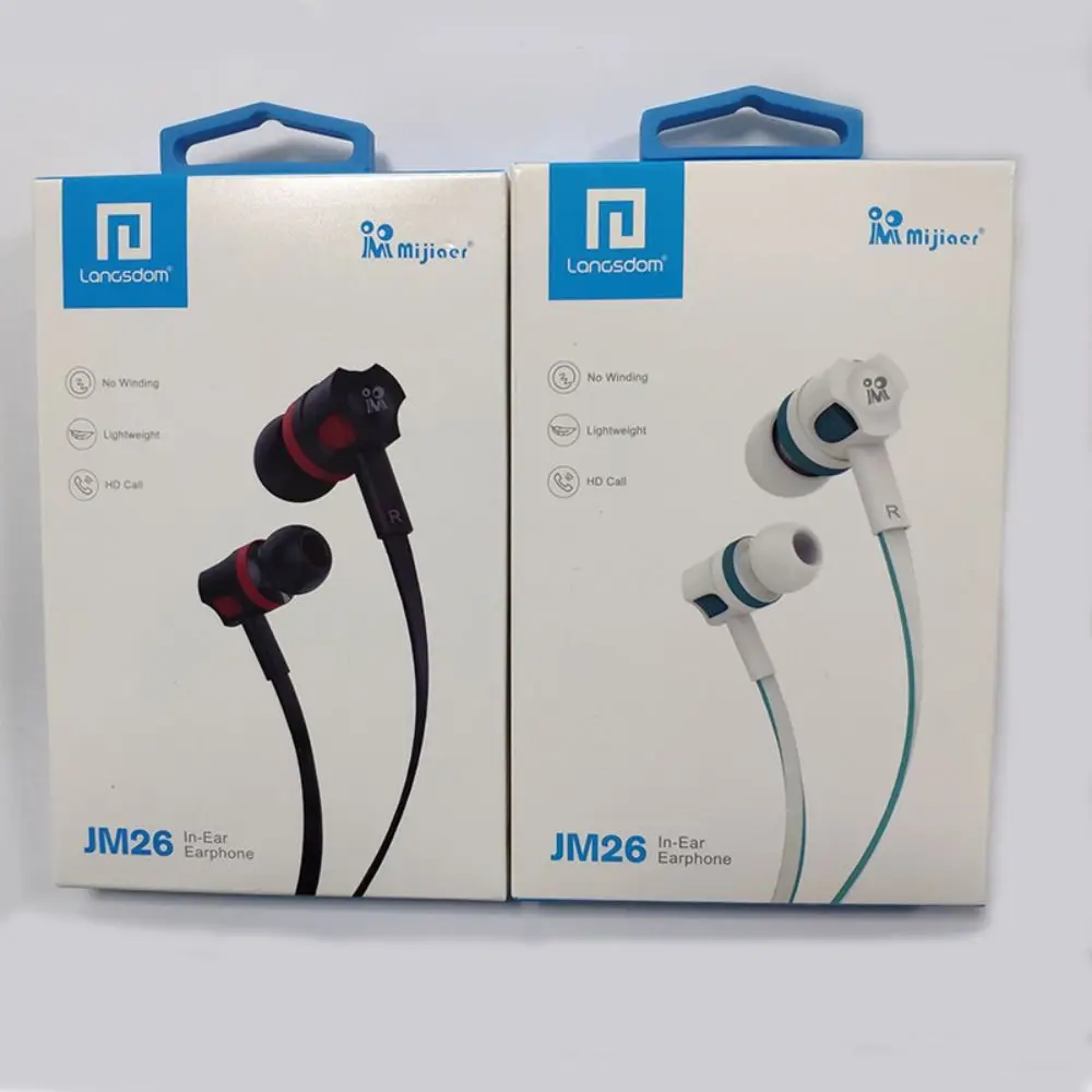 سماعات أذن محمولة 3.5 ملم مع ميكروفون ستيريو داخل الأذن سماعة إلغاء الضوضاء سماعة رأس سلكية بجهير عميق