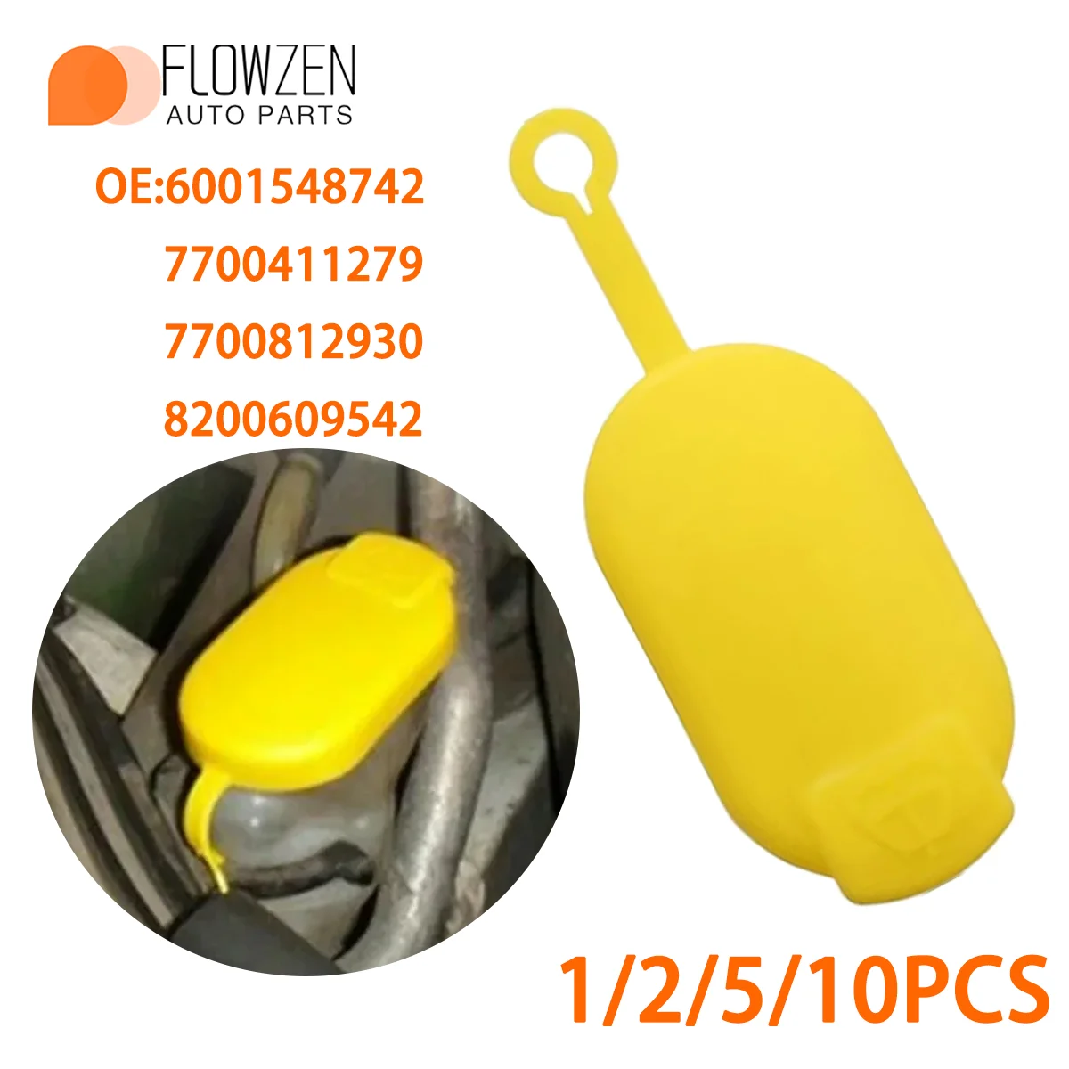 

Car Windshield Wiper Washer Fluid Reservoir Tank Cap Applicable For Nissan Opel Vivaro Renault Trafic Car Accessories