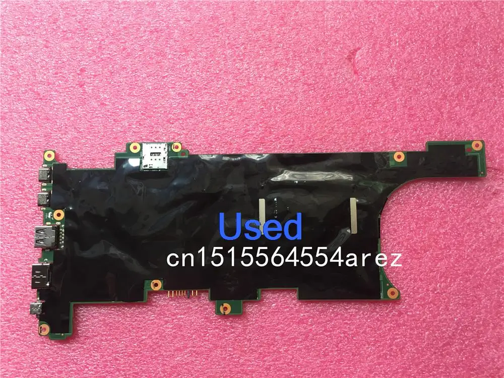 Used For Lenovo THINKPAD X1 Carbon 5th Gen 20HR 20HQ Laptop Motherboard Mainboard I7 i7-7600U CPU 16GB 01AY073