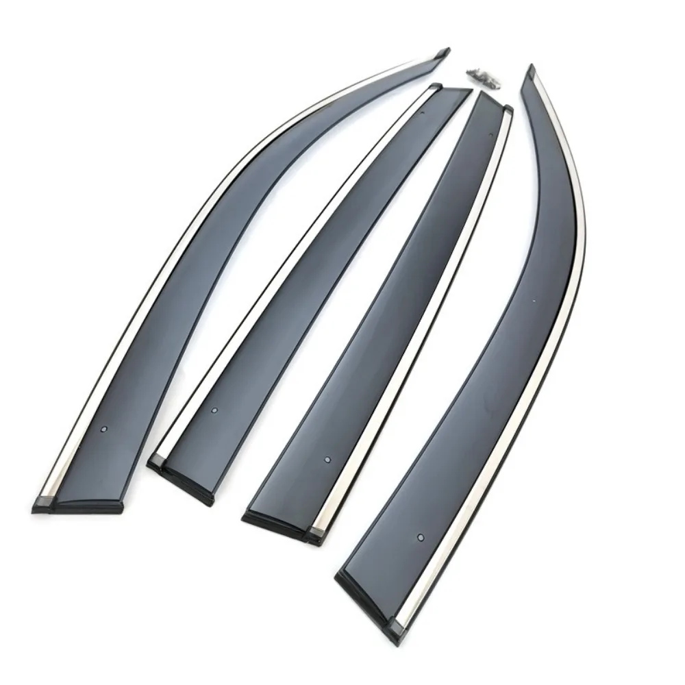 For VW Atlas Cross Sport Window Visor Rain Exterior Part Body Kit Accessories