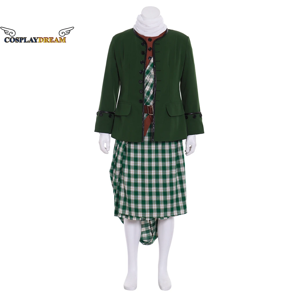 Outlander Cosplay Costume Medieval Historical Mens Suit Outlander Jamie Fraser Costume Scottish Kilt Regency Outfit Custom Made