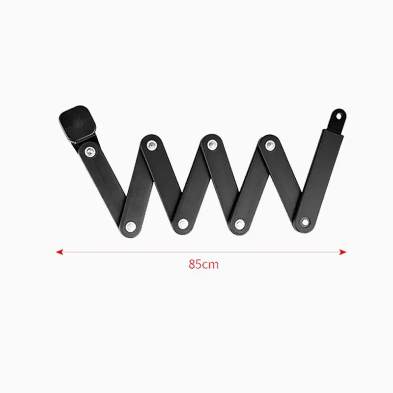 STOCK& Bicycle Lock Anti-Theft Folding Lock 4-Digit Combination Joint Lock Bicycle Mountain Bike Folding Lock Joint Lock