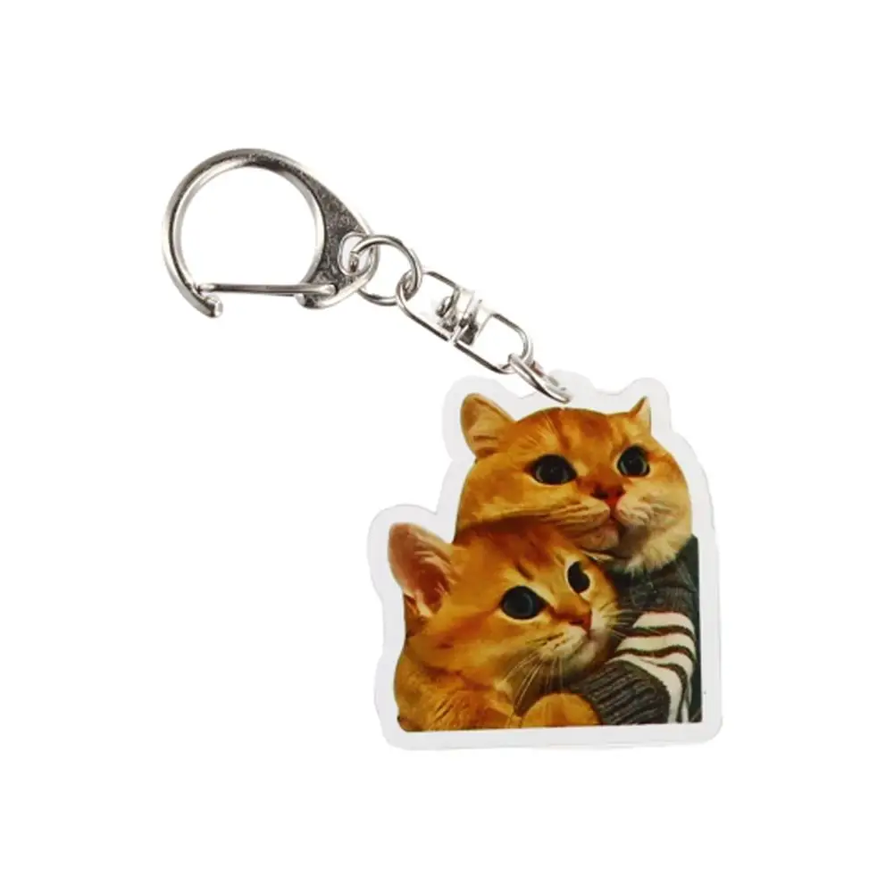 Adorable Cartoon Keychains For Bags Creative Cute Dog KeyRing Cute Cartoon Popular For Bag Pendant Aaccessories Gift