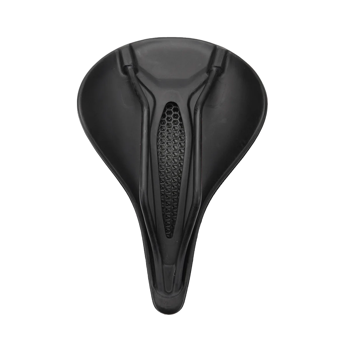 Bicycle 3D Printed Carbon Fiber Honeycomb Saddle Wide Hollow Comfortable Mountain Road Bike Cylcing Cushion