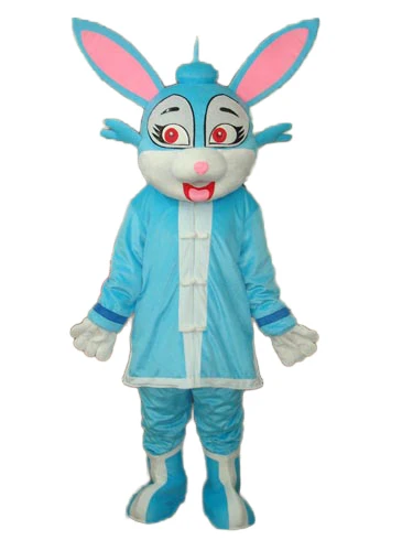 Nieuwe Volwassen Karakter Grote Roze Neus Witte Kat Mascot Kostuum Halloween Kerst Jurk Full Body Props Outfit Mascotte Kostuum