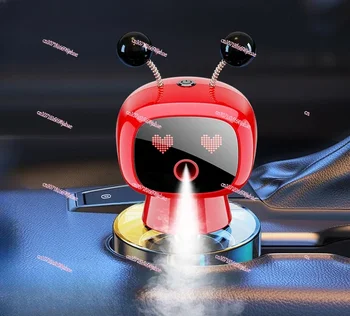 자동차 대시보드 로봇 자동 지능형 스프레이, 자동차 인테리어 장식품, 아로마 테라피 장식, 신제품