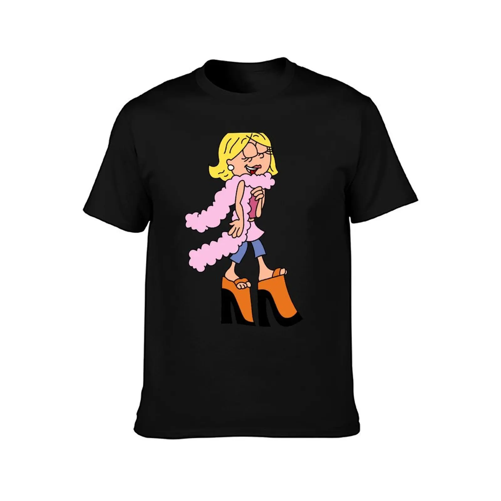 Lizzie McGuire Fashion T-Shirt Classic Crew Neck Cotton T-Shirt