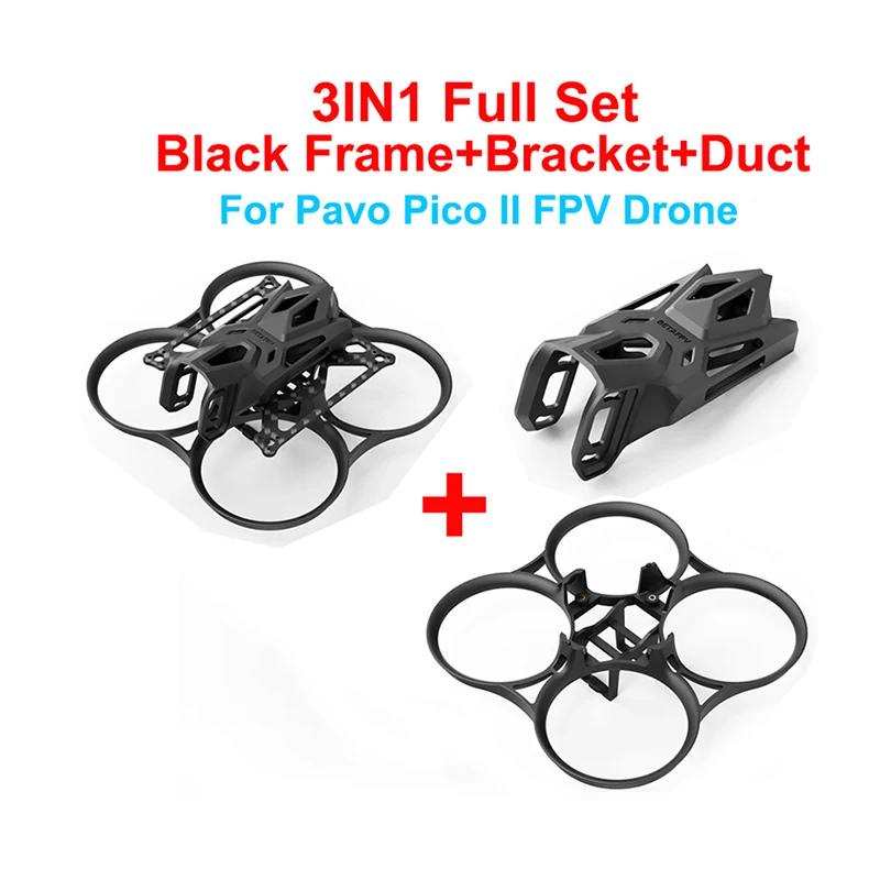 Zestaw ramy BETAFPV Pavo Pico II FPV Drone Pavo Pico II 80MM + uchwyt jednostki O4 Air / O4 PRO II do silników 1102 14000KV