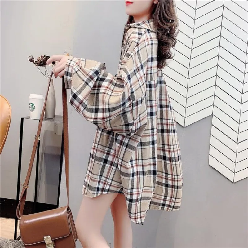 2024 Spring and Autumn New Elegant Women\'s Shirt Long-sleeved Base Shirt Women\'s Loose Chiffon Shirt Inner and Outer Blouse