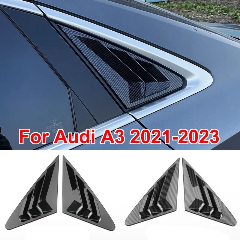 

For Audi A3 8Y Limousine Side Window Louver Decoration Sticker Car Styling Acesssories