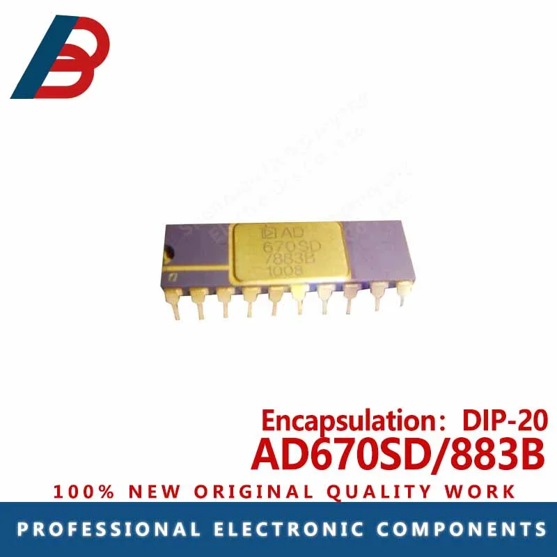 1pcs  AD670SD/883B package DIP-20 ADC