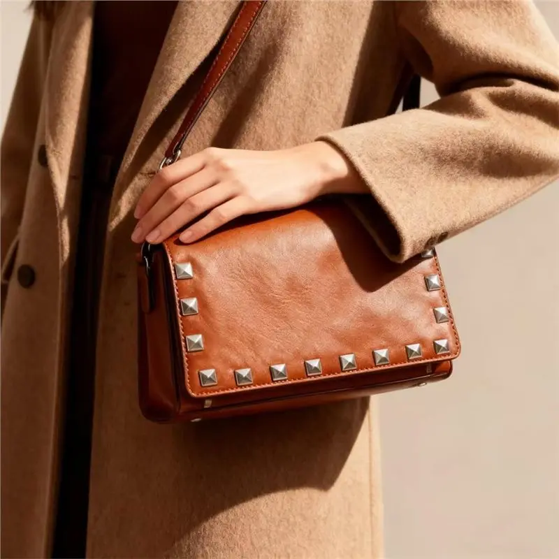 2025 Trend Punk Style Rivet Metal Pyramid Studs, 500PCS 10Mm 4-Prong Square Spikes For Crafts For Clothing Decoration, Jacket