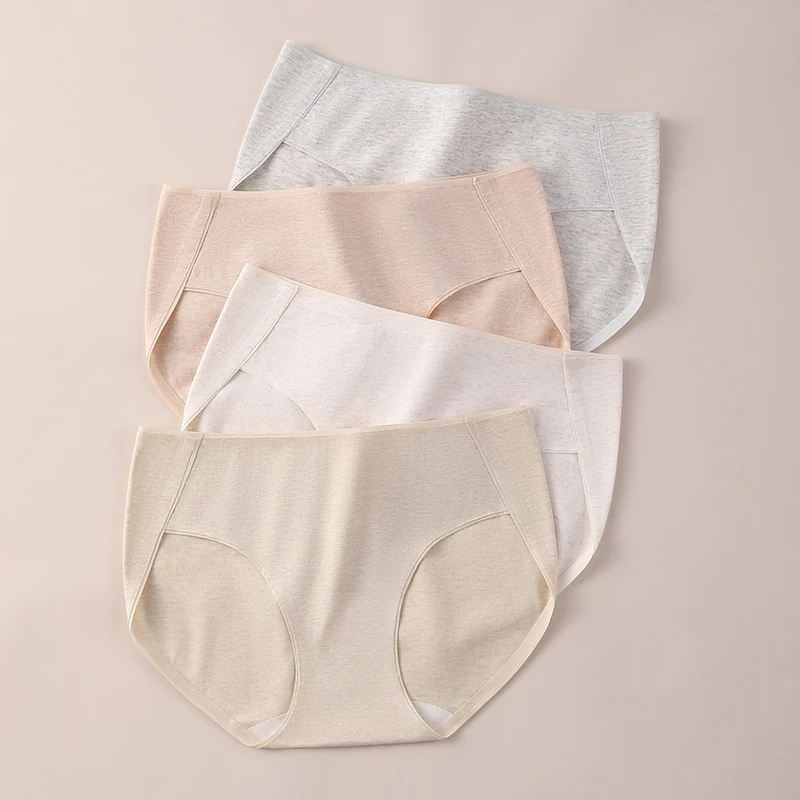 Женское нижнее белье, спортивные модные сексуальные трусики, комплект хлопковых трусиков, женское нижнее белье для женщин, женские трусы больших размеров, треугольные