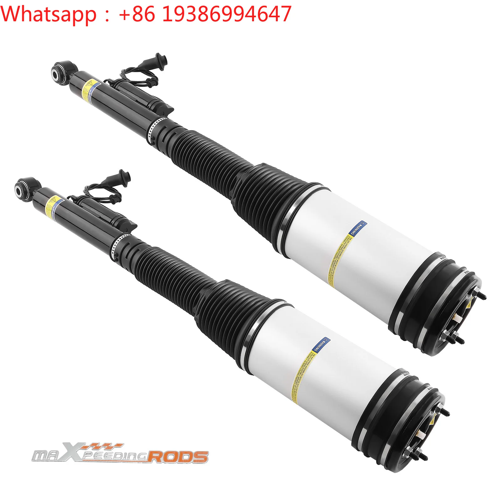 For MaXpeedingrods 2x Rear Suspension Air Spring Bag Struts PAIR for Mercedes Benz S-Class W220 S320 S430 S500 S600 S55 S65