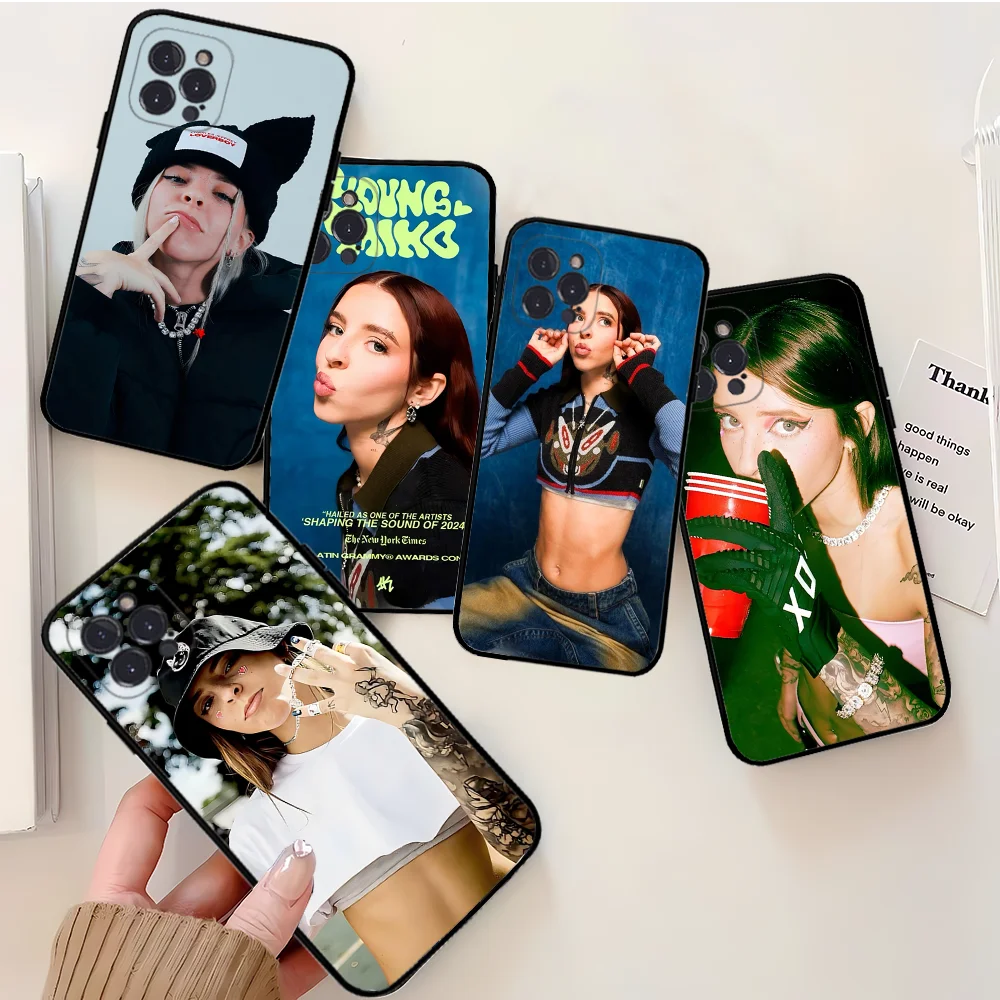 Singer Y-Young M-Miko Phone Case For iPhone 16 15 14 13 12 Mini 11 Pro XS Max X XR SE 6 7 8 Plus Soft Silicone Cover