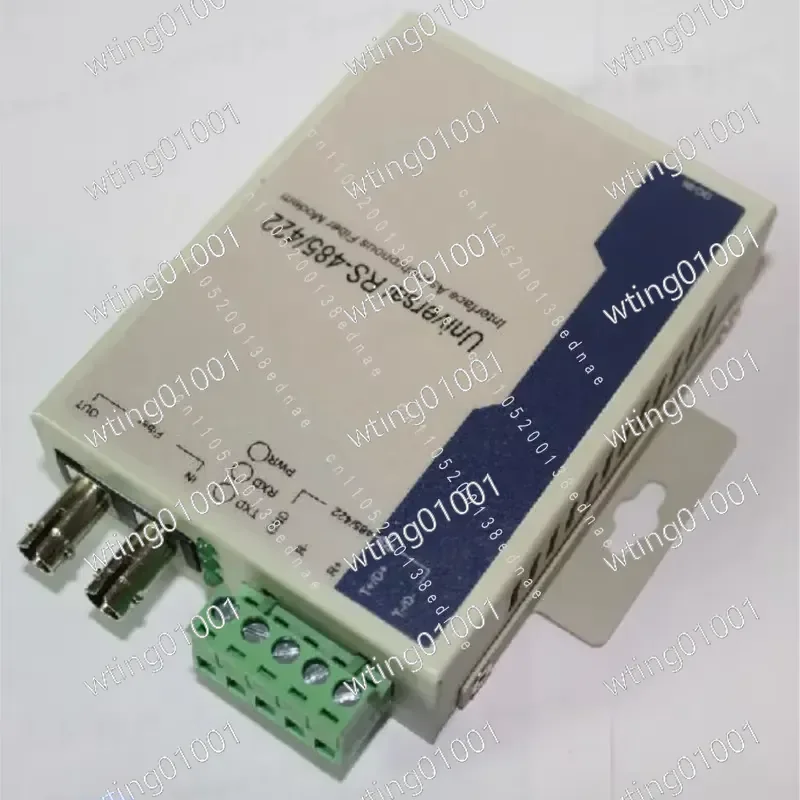 Industrial Grade RS-485 RS-422 Digital Optical Modem Serial to Dual Fiber Duplex Optic Converter Singlemode Multimode FC SC