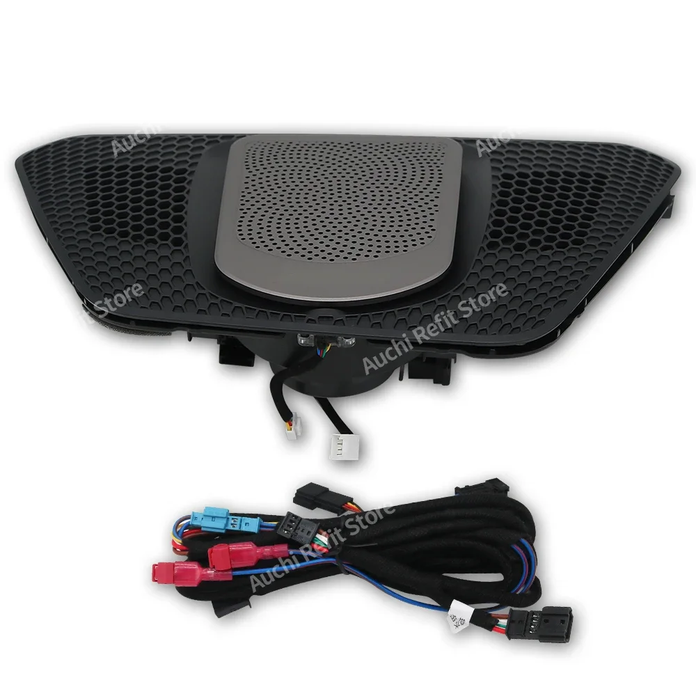 Altavoz central de elevación LED de 11 colores, luz ambiental para BMW G20, G22, G08, G01, X3, G02, X4, G05, X5, G06, X6, G07, X7, cubierta de Audio con bocina brillante