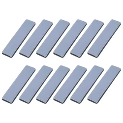 12pcs Heavy Furniture Sliders Gliders Movers Slide Set Self-Adhesive Table Chair Pads Floor Protector Furniture Leg Sliding Pad
