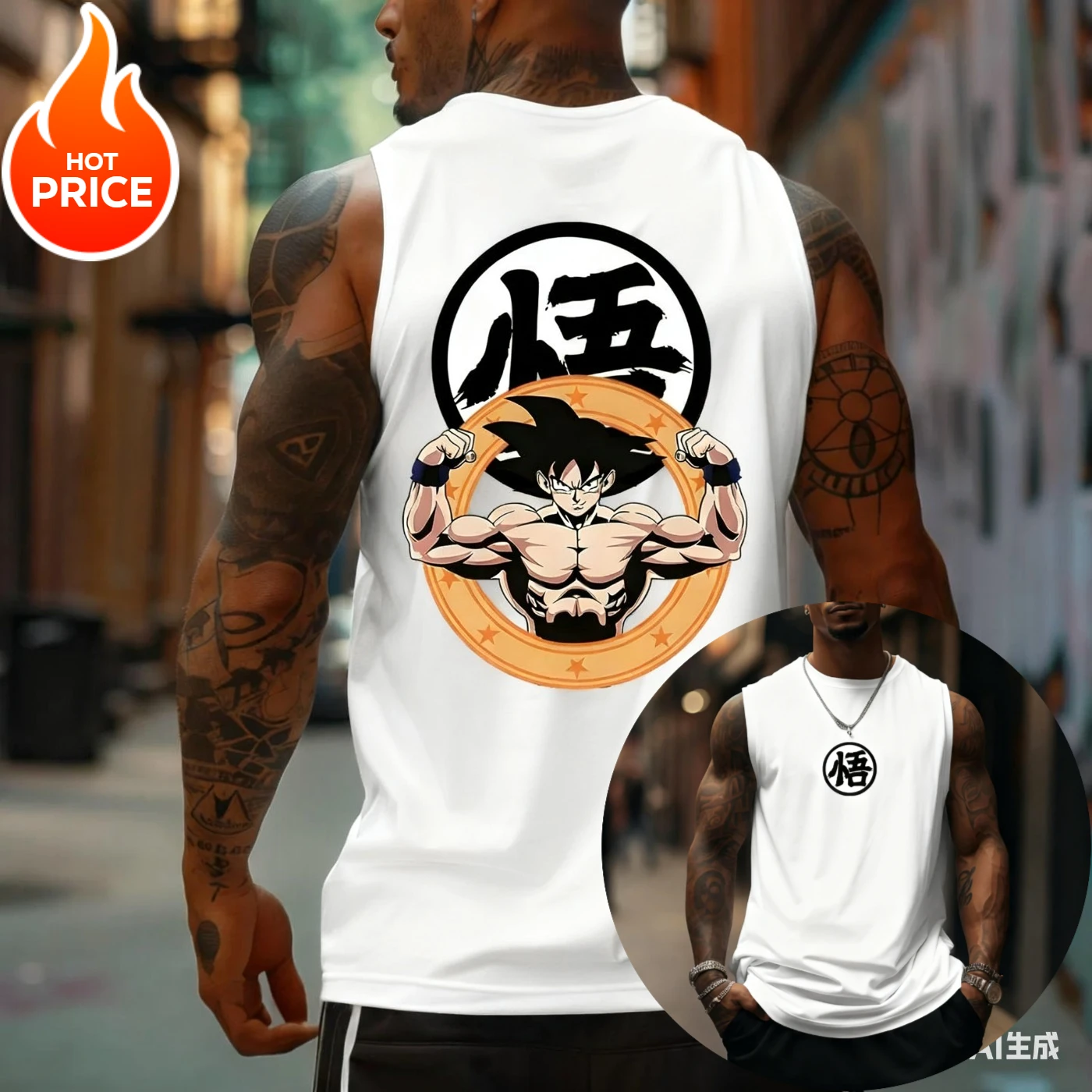 Camiseta Regata - Goku No Pain | Brasil