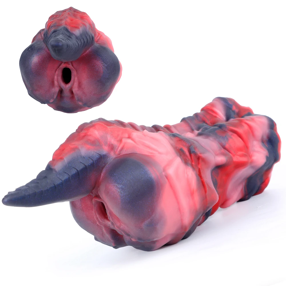 NNSX Fantasy Dragon Butt 949g Heavy Silicone Masturbation Cup Stroker Single Channel Male Masturbator Pocket Pussy Sex Toy
