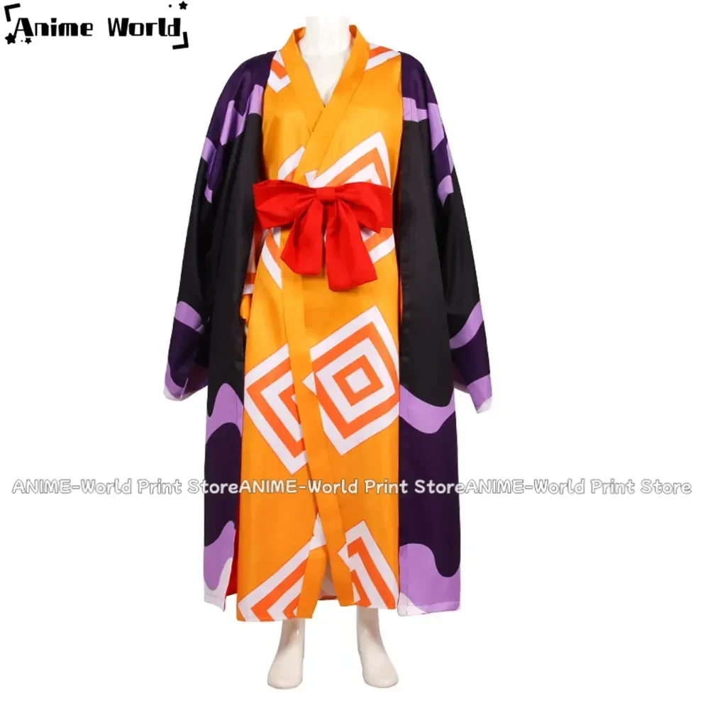 

《Custom Size》Anime Jinbe Cosplay Costume Jinbe Kimono Full Set Custom Made