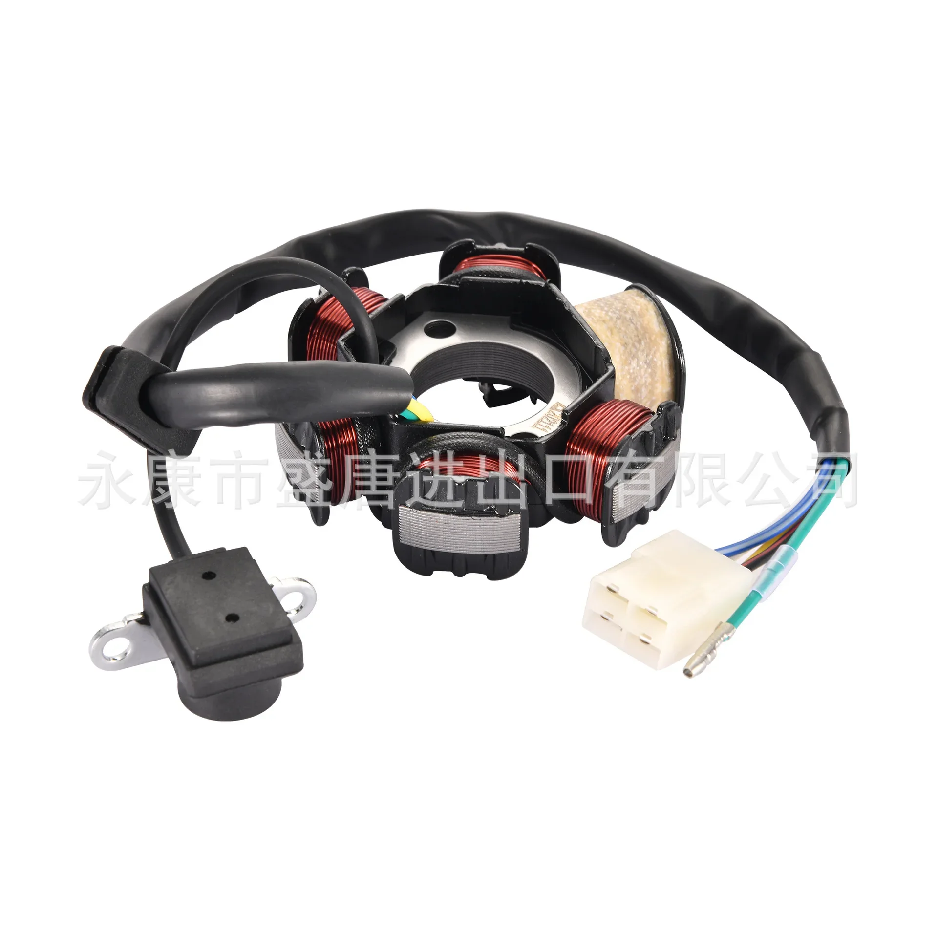 

yj15 GOOFIT female plug-C100-6 half-wave coil half-wave ignition magnetic stator (AC)