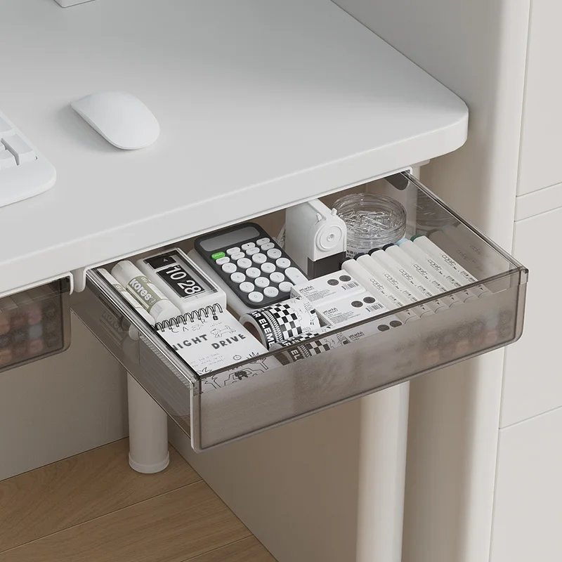 

Выдвижной органайзер под стол без сверления, на клейкой основе, для хранения ручек и канцелярских принадлежностей