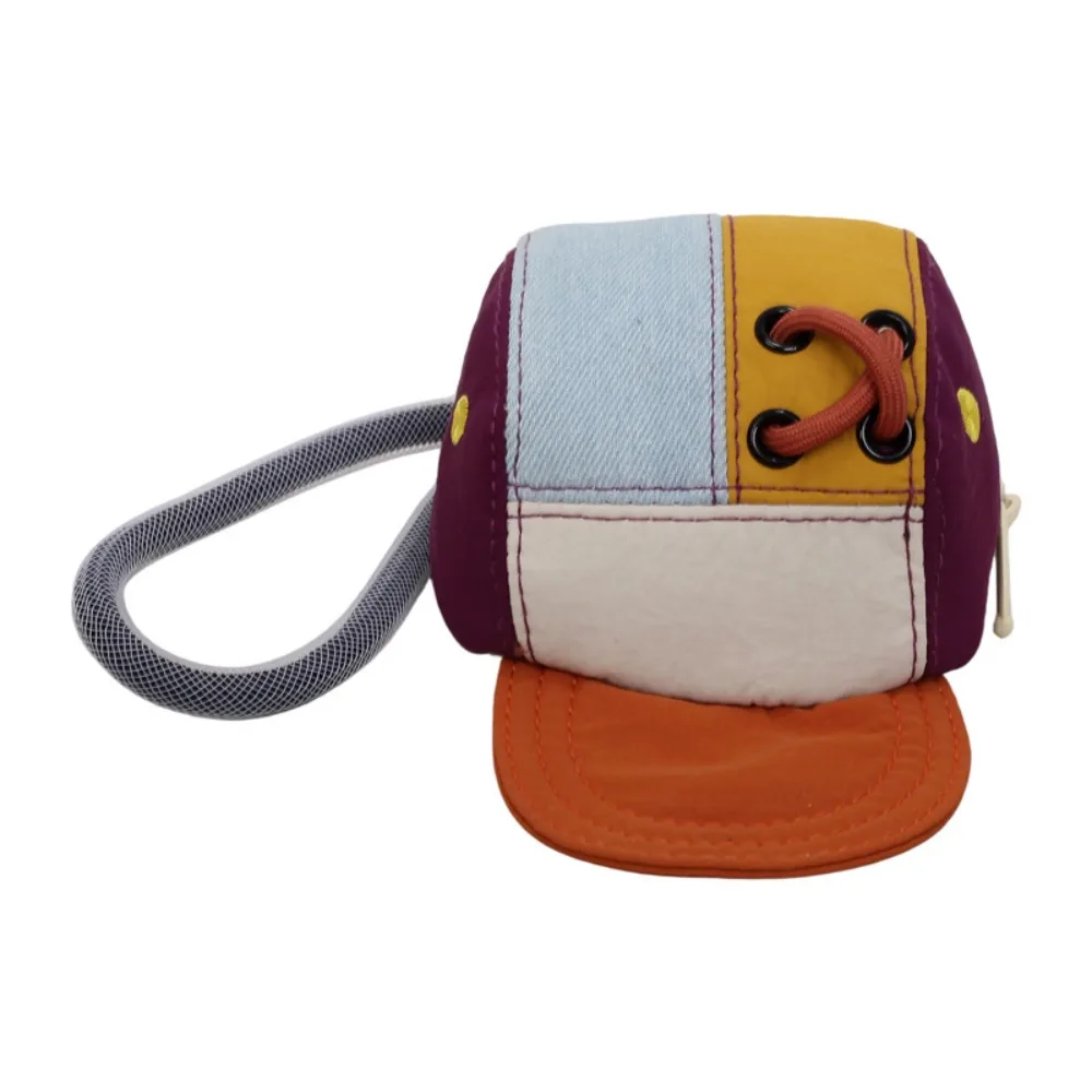 Lightweight Mini Cap-Shaped Carry Bag Soft Exterior Compact Portable Wrist Pouch Easy To Clean Wrist Design