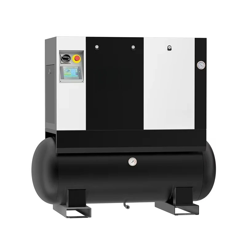 Industrial Screw Air Compressor Dust Enclosure For Outdoor Bridge Steel Sandblasting Continuous Working Equipment