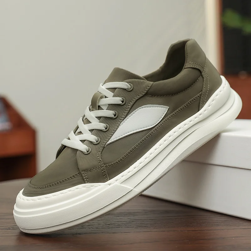 

2025 новые осенние мужские тренировочные кроссовки в немецком стиле — массивные низкие топы, дышащие и универсальные для скейтбординга и повседневной одежды