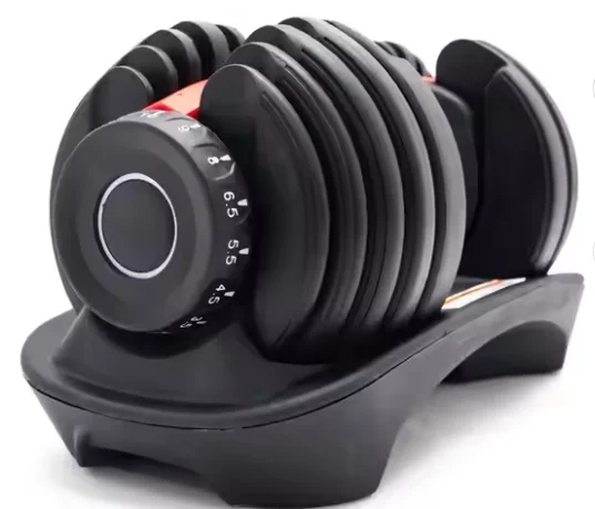 24kg Selectable Adjustable Dumbbell Home Gym Dumbbell Quickly & Easily Change Resistance Weight Professional Gym Dumbbell Set