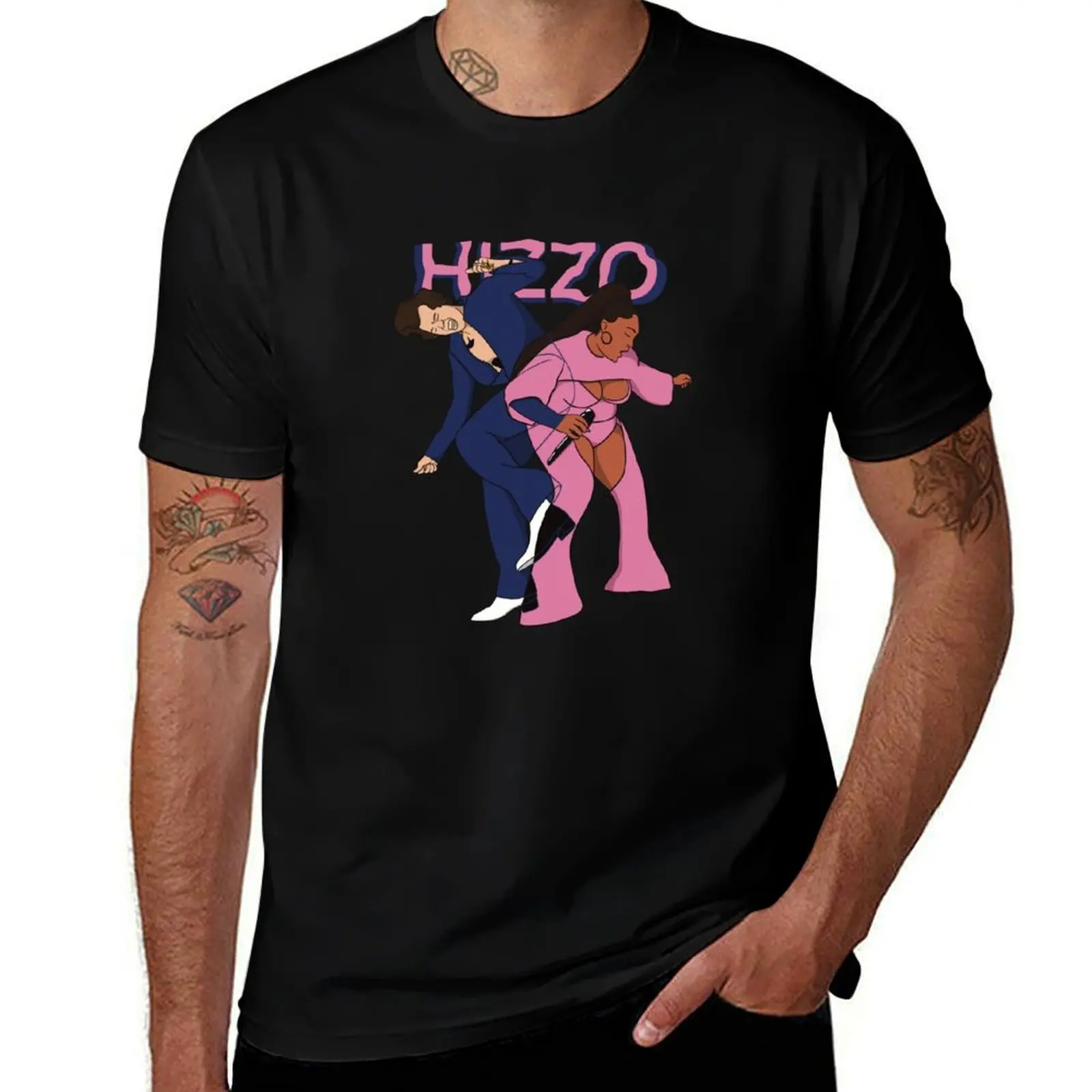 

Hizzo T-Shirt funny shirt cotton Clothing T-shirts man oversizeds fruit of the loom mens t shirts