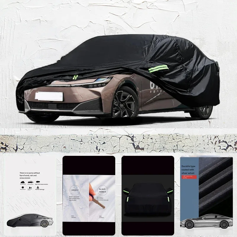 

For-Toyota-Bz3-Anti-UV-Sun-Shade-Rain-Snow-Resistant-Black-Cover-Dustproof-Car-umbrella-Full