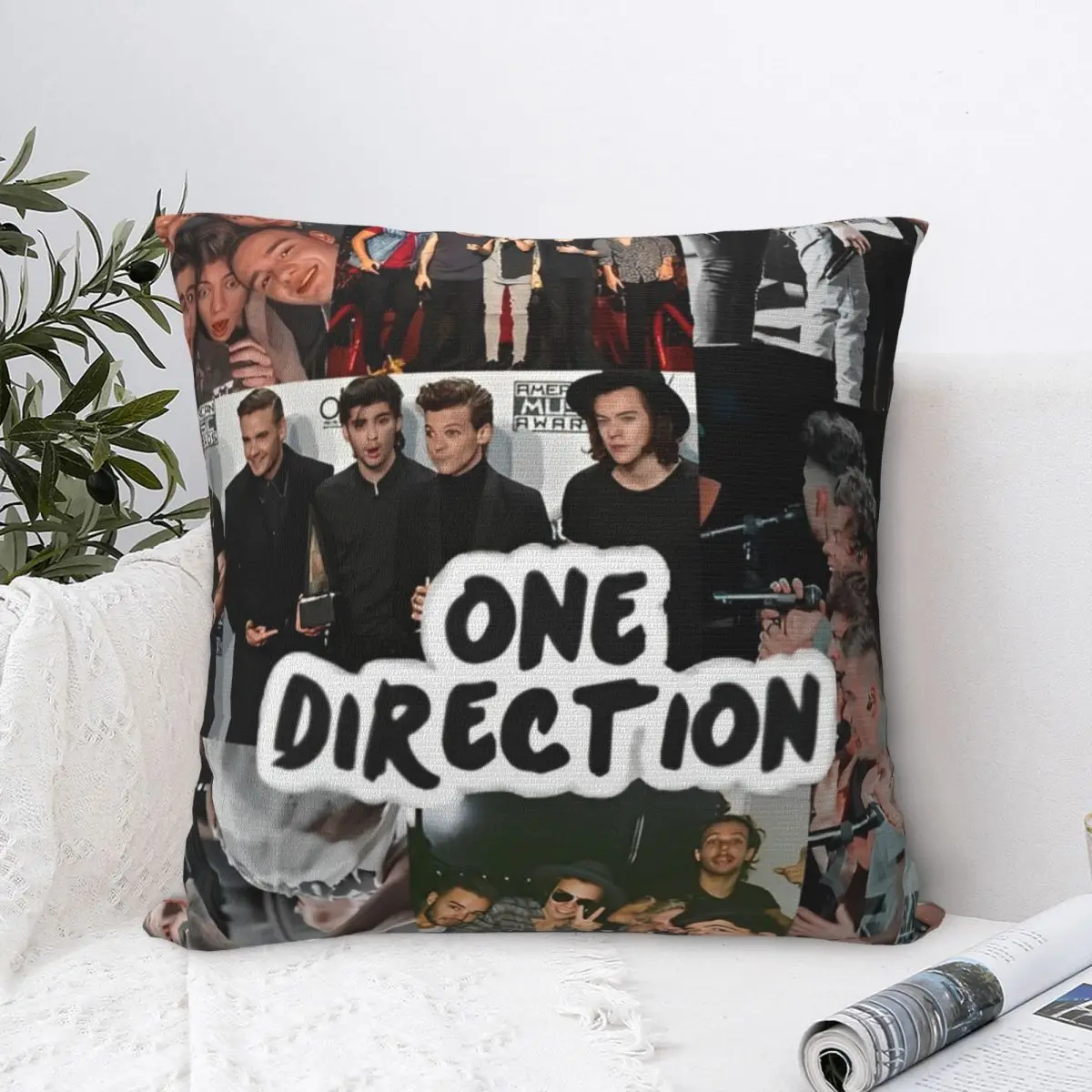 1D Boys Group One Directions Printing Pillowcases Cushion Cover Pillow Covers New Style Home Decorations Square Multi Size