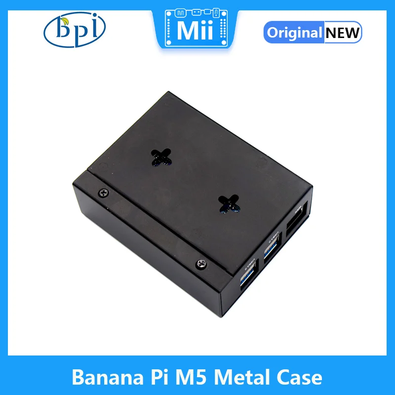 Banana pi BPI-M5 caixa metálica aplicável apenas à banana pi BPI-M5