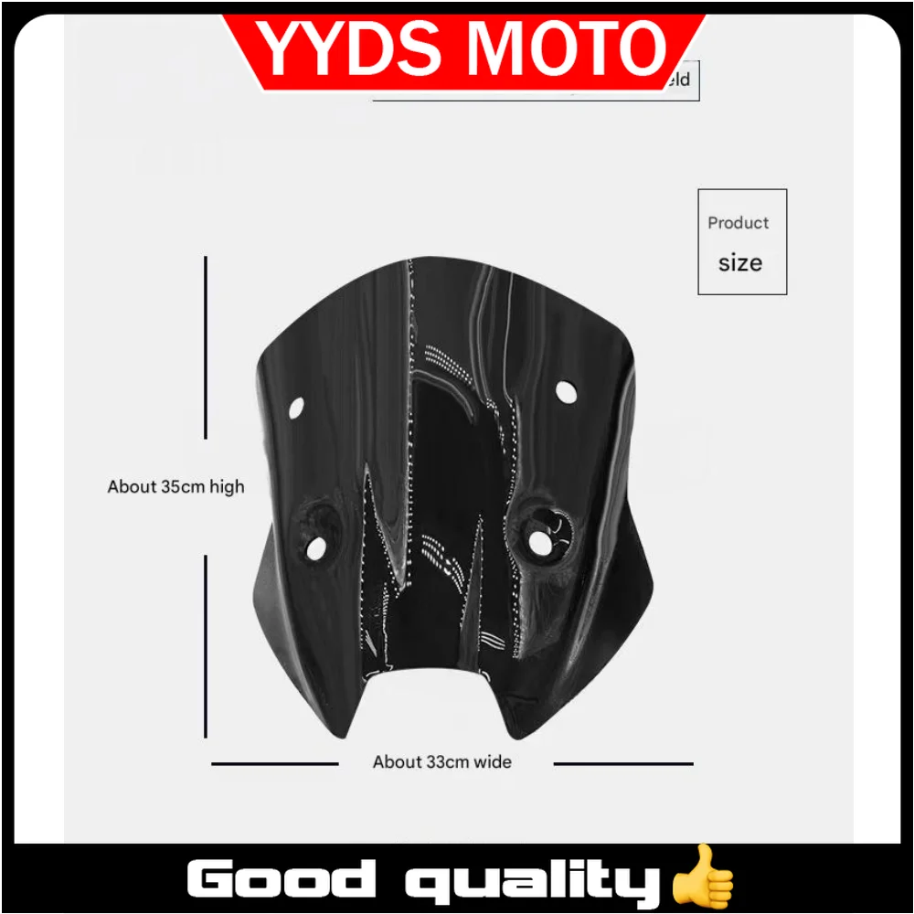 

Suitable for VOGE SR250GT racing windshield modification, 24 models of SR250GT sport small windshield accessories, air guide pla