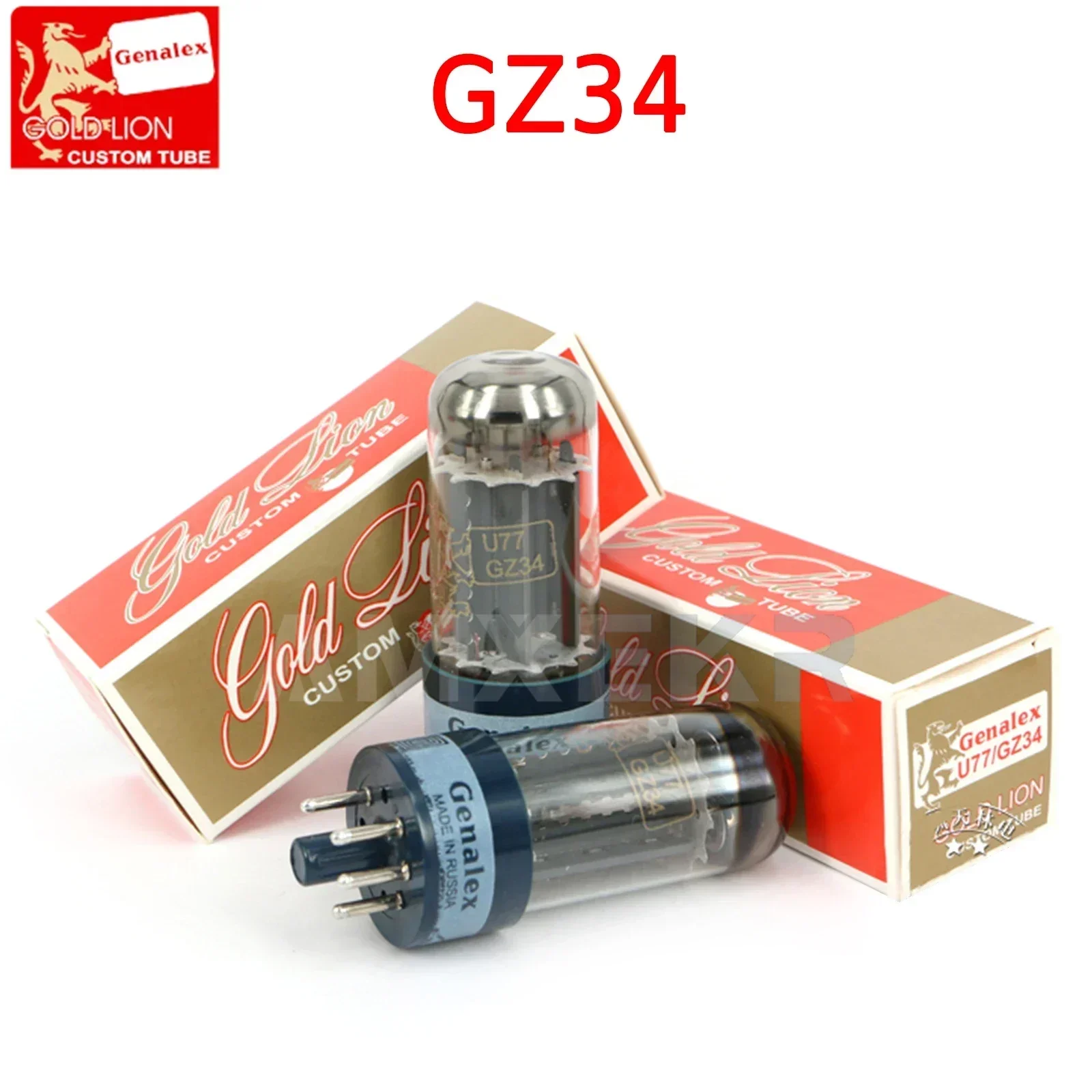 

GOLD LION GZ34 Electronic Tube U77 Replacement 5AR4/274B/5U4G Vacuum Tube Original Factory Precision Matching For Amplifier