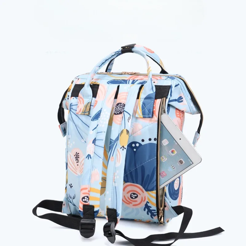 Fashion Nappy Backpack Bag Mummy Bag Mom Baby Multi-Function Waterproof Outdoor Travel Diaper Bags for Baby Care