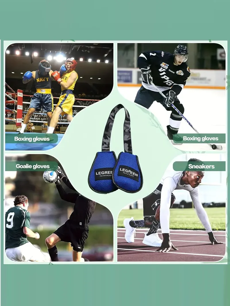 1Pair Of Boxing Gloves Deodorizing Bamboo Charcoal Bags And Portable Glove Maintenance Bags