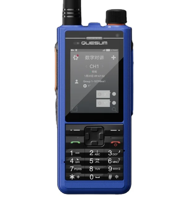 DMR 4G LTE Android Rugged Smartphone PTT Walkie Talkie POC Netzwerk Radio Telefon